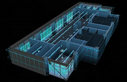 BIM系統(tǒng)全覆蓋，三維直觀展示醫(yī)院建筑、BA、環(huán)境等多項(xiàng)信息，實(shí)現(xiàn)建筑及設(shè)備進(jìn)行全生命周期的管理